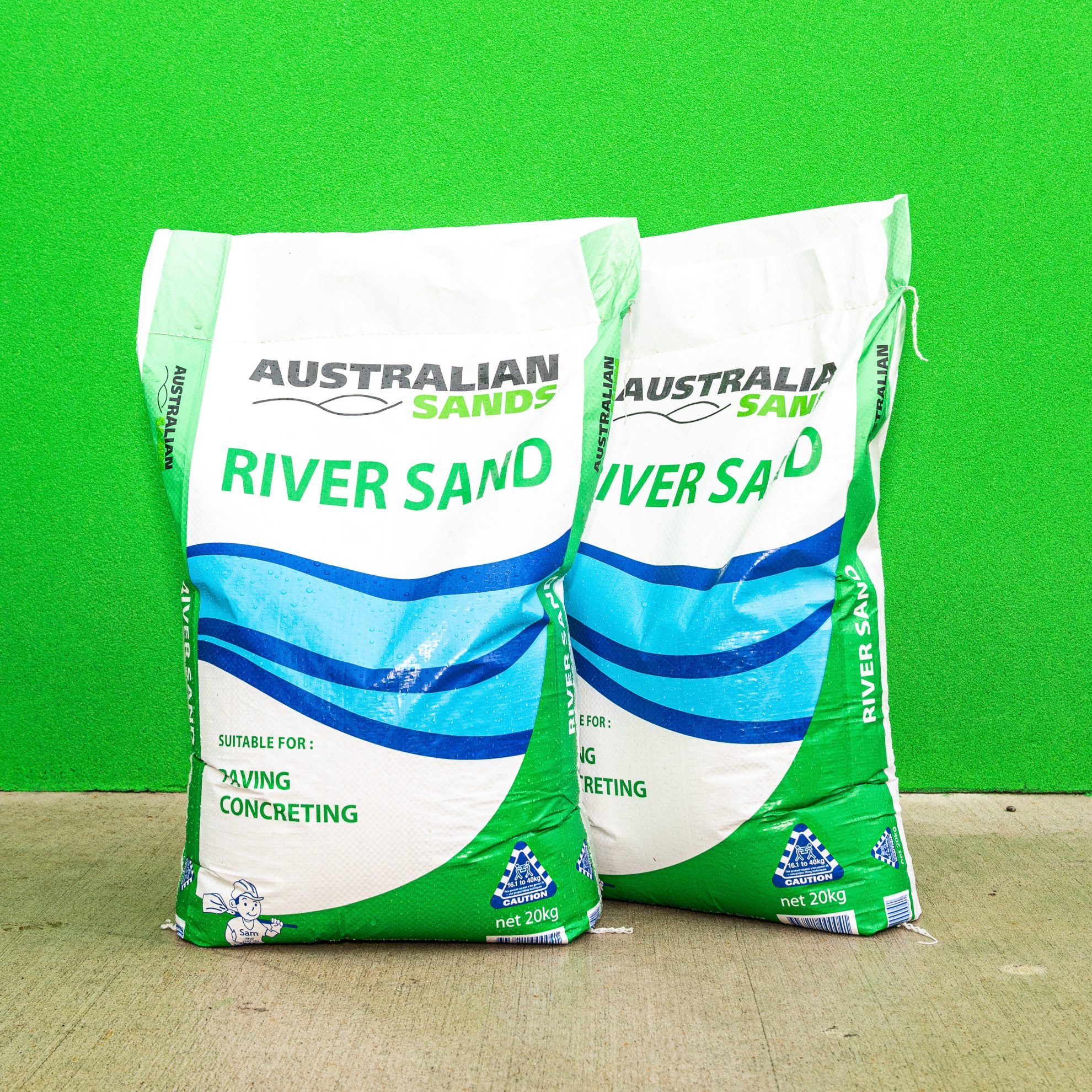 Premium River Sand 20kg - MBS Building & Landscape